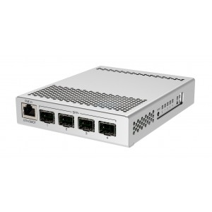 Комутатор MikroTik CRS305-1G-4S+IN (1x1GE, 4xSFP+, Dual PSU, L3)