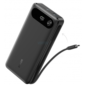 Портативний зарядний пристрій Anker PowerCore - 20000 mAh 87W PD Built-In USB-C Cable Black (7169877)