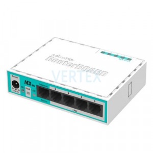 Маршрутизатор MIKROTIK RouterBOARD RB750r2 hEX lite