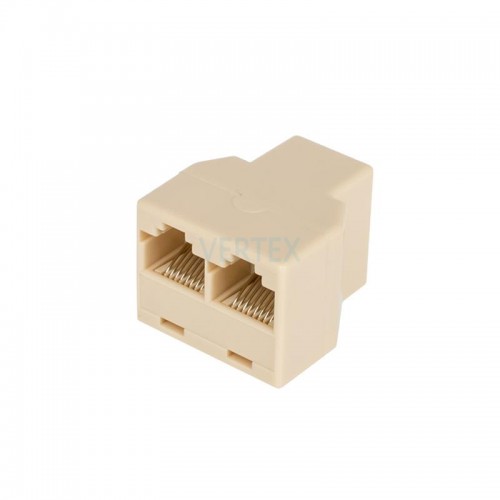 Розгалужувач порту RJ45 Atcom 8P8C- RJ-45 1 port to 2 port (12450)