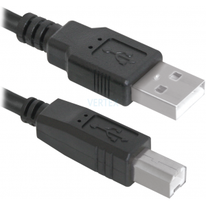 Кабель Defender USB04-17 USB2.0 AM-BM, 5м, пакет (83765) (6358271)