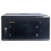 Шафа настінна серверна GEAR 6U 600x600х300 мм чорний із полицею (GWMSN-6U-600-600)