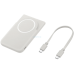 Портативний зарядний пристрій Samsung Magnet Wireless Battery Pack 5000mAh 25W (EB-U2500XJEGWW) White (7252028)