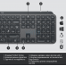 Клавіатура LOGITECH MX Master Keys for Business, US, Graphite (920-010251) (6857598)