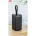 Портативний зарядний пристрій XO PR157 - 40000 mAh 3-Input PD20W + QC22.5W with light Black (6984210)