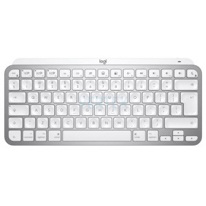 Клавіатура Logitech MX Keys Mini For Mac Wireless Illuminated Pale Grey (6772198)