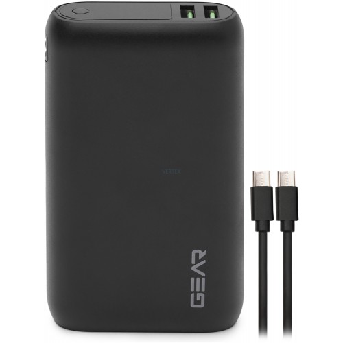 Універсальні мобільні батареї GEAR 20000mAh, PD22.5W, 1C+2A+1micro (WP952P) Універсальні мобільні батареї GEAR 20000mAh, PD22.5W, 1C+2A+1micro (WP952P)