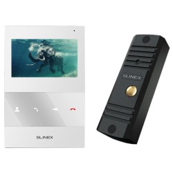 Огляд: Комплект відеодомофону Slinex ML-16HD(Black)+SQ-04M(White)