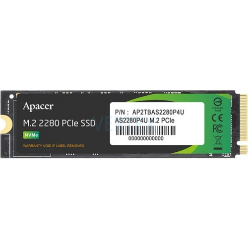 SSD накопичувач Apacer M.2 2280 1TB (AP1TBAS2280P4U-1) (7130180)