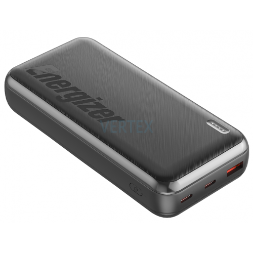Портативний зарядний пристрій Energizer UE20055PQ - 20000 mAh PD20W + QC22.5W Black (6979980)