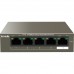 Комутатор Tenda TEF1105P-4-63W