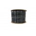 Мережевий кабель GEAR CAT.5E UTP Copper 4Px2x0.51 PVC+PE Outdoor з проволкою 305M (GEC-UTPCUOUTSC051305)