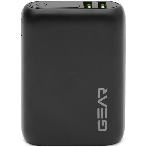 Універсальні мобільні батареї GEAR 10000mAh, PD22.5W, 1C+2A+1micro (WP942P)