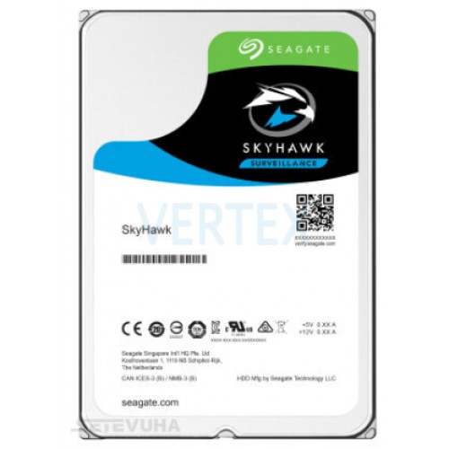 Жорсткий диск Seagate SkyHawk 3.5" SATA III 1ТБ (ST1000VX005)