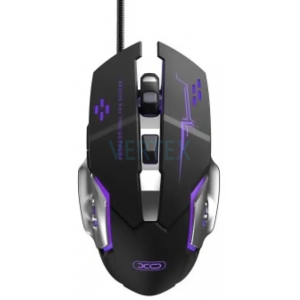 Миша XO M10 Gaming Mechanical 6-Button Light Emitting Black+Silver (7106507)