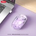 Миша XO M12 Bluetooth wireless transparent Purple (7106510)