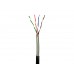 Кабель мережевий GEAR CAT.6 UTP-CCA-4Px2x0.57 Outdoor PVC+PE 305M (GEC-UTPC6CCAOUT057305)