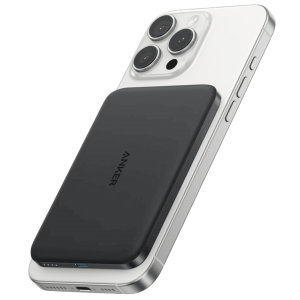 Портативний зарядний пристрій Anker Nano - 5000 mAh Qi2 15W MagGo Slim Black (7265325)