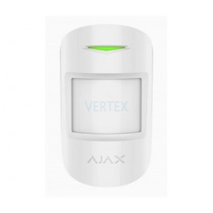 Бездротовий датчик руху і розбиття скла Ajax CombiProtect White (7170.06.WH1/38097.06.WH1)