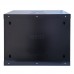 Шафа серверна настінна з полицею GEAR 9U 19'' 530x400x450 мм., Чорна (GWMSN-9U)