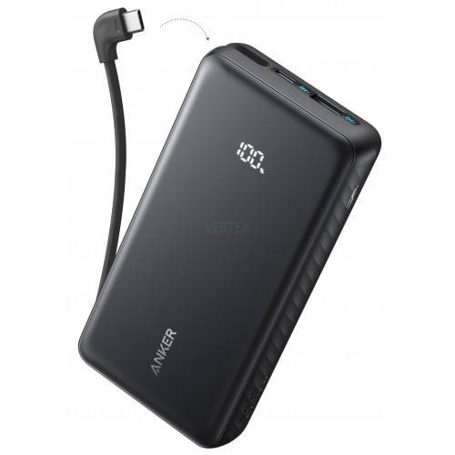 Портативний зарядний пристрій Anker - 20000 mAh 22.5W Built-In USB-C Cable Black (7227883) Портативний зарядний пристрій Anker - 20000 mAh 22.5W Built-In USB-C Cable Black (7227883)