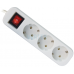 Мережевий фільтр Defender S330 3.0 m 3 роз Switch White UA (992340) (6922307)