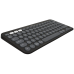 Клавіатура Logitech K380s Pebble Keys 2 Tonal Graphite (6915629)