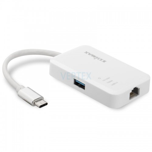 Мережевий адаптер Edimax EU-4308 USB-C (1xGE, 3xUSB 3.0)