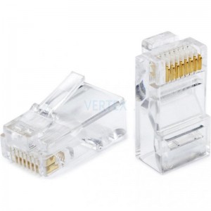 Конектор RJ 45 Atcom GePLink (GL4701) 8P8C, Cat.5 (100 шт)