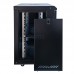 Шафа настінна серверна GEAR 12U 600x600х600 мм чорний із полицею (GWMSN-12U-600-600)