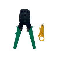 Інструмент для обтискання (Кримпер) GEAR 3в1 RJ-45 (8P8C) та RJ-12/11 (6P6C4P4C) (GCT-CT3IN1)