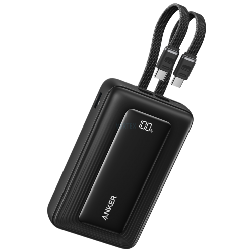 Портативний зарядний пристрій Anker - 20000 mAh 45W Built-In Dual USB-C Cables Black (7235835) Портативний зарядний пристрій Anker - 20000 mAh 45W Built-In Dual USB-C Cables Black (7235835)