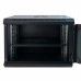 Шафа серверна настінна з полицею GEAR 9U 19'' 600x450x450 Чорна (GWMSN-9U-600-450)