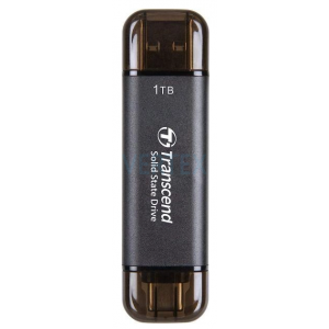 SSD накопичувач Transcend ESD310C 1TB, USB Type C/A Gray (6900651)