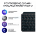 Клавіатура Logitech MX Keys S Wireless Ukr Graphite (L920-011593) (6921792)