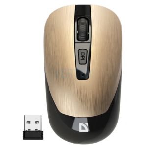 Миша Defender Wave MM-995 Wireless GOLD (52994) (6918378)