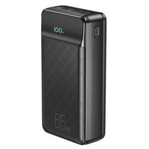Портативний зарядний пристрій XO PR201 - 30000 mAh PD65W for laptop (Black) (6848770)