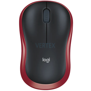Миша Logitech Wireless Mouse M185 RED - EWR2 (910-002237) (7196815)
