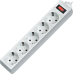Мережевий фільтр Defender ES 1.8m 5 роз. White UA (994810) (6922321)