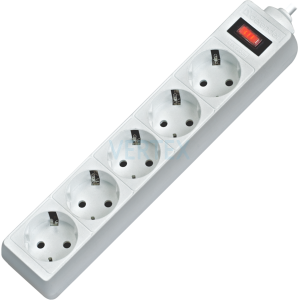 Мережевий фільтр Defender ES 3m 5 роз. White UA (994820) (6922323)