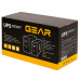 Пристрій безперебійного живлення GEAR 1200VA LCD plastic RJ45+USB (GU-1200PLCD)