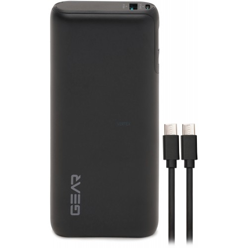 Універсальні мобільні батареї GEAR 20000mAh, PD70W, 2C+1A (DL203C) Універсальні мобільні батареї GEAR 20000mAh, PD70W, 2C+1A (DL203C)