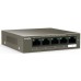 Комутатор Tenda TEF1105P-4-63W
