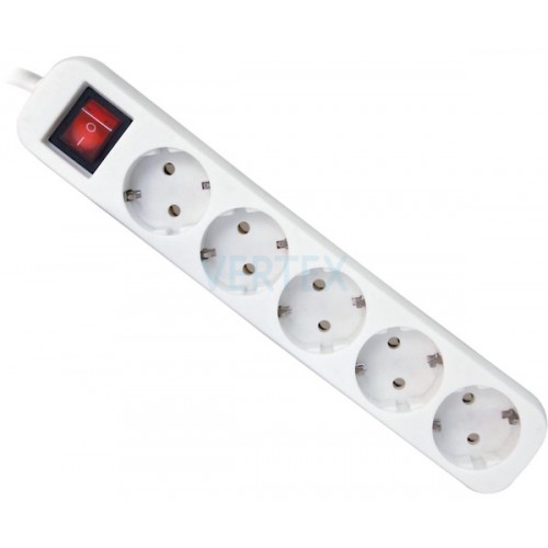 Мережевий фільтр Defender S530 3m 5 роз. Switch White UA (992420) (6922313)
