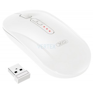 Миша XO M13 Tri-mode Bluetooth Wireless Silent White (7106513)