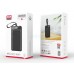 Портативний зарядний пристрій XO PR157 - 40000 mAh 3-Input PD20W + QC22.5W with light Black (6984210)