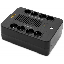 Огляд: Пристрій безперебійного живлення GEAR UPS 850VA, 510W, AVR, 8 Schuko, USB + RJ45 (GU-850PLUS6)