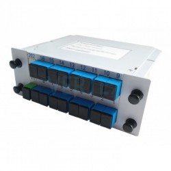 Огляд: Оптичний дільник корпусний (DIN) Coupler PLC-1×16-3-SC/UPC