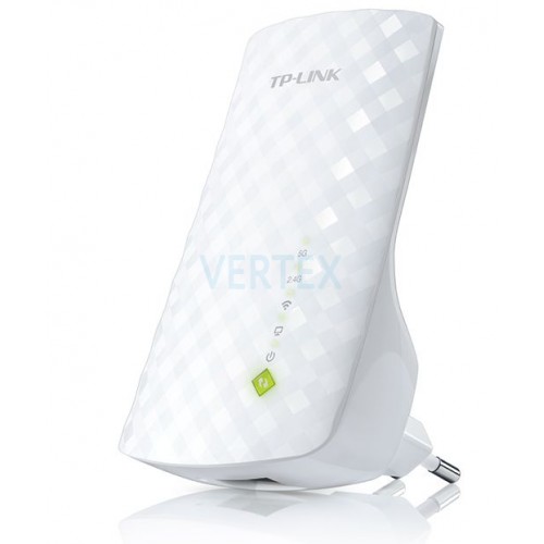 Дводіапазонний підсилювач бездротового сигналу TP-Link RE200 Wireless AC750 Range Extender (6239716)