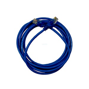 Патч-корд GEAR САТ.5E UTP CCA 24AWG 3 м синій (GPC-UTPCCARJ45-3BE)